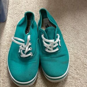 Vans Kids Teal Sneakers